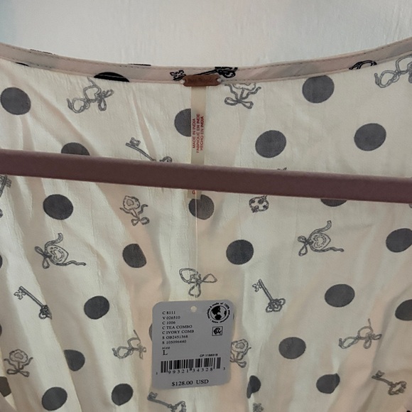 Free people Polka Dot Women's Top - Picture 4 of 4